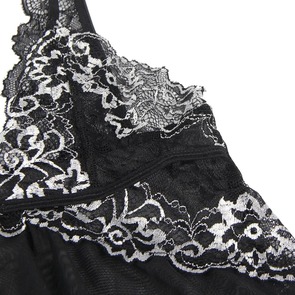 Lace Stitching Irregular Skirt Perspective Babydoll Egypt