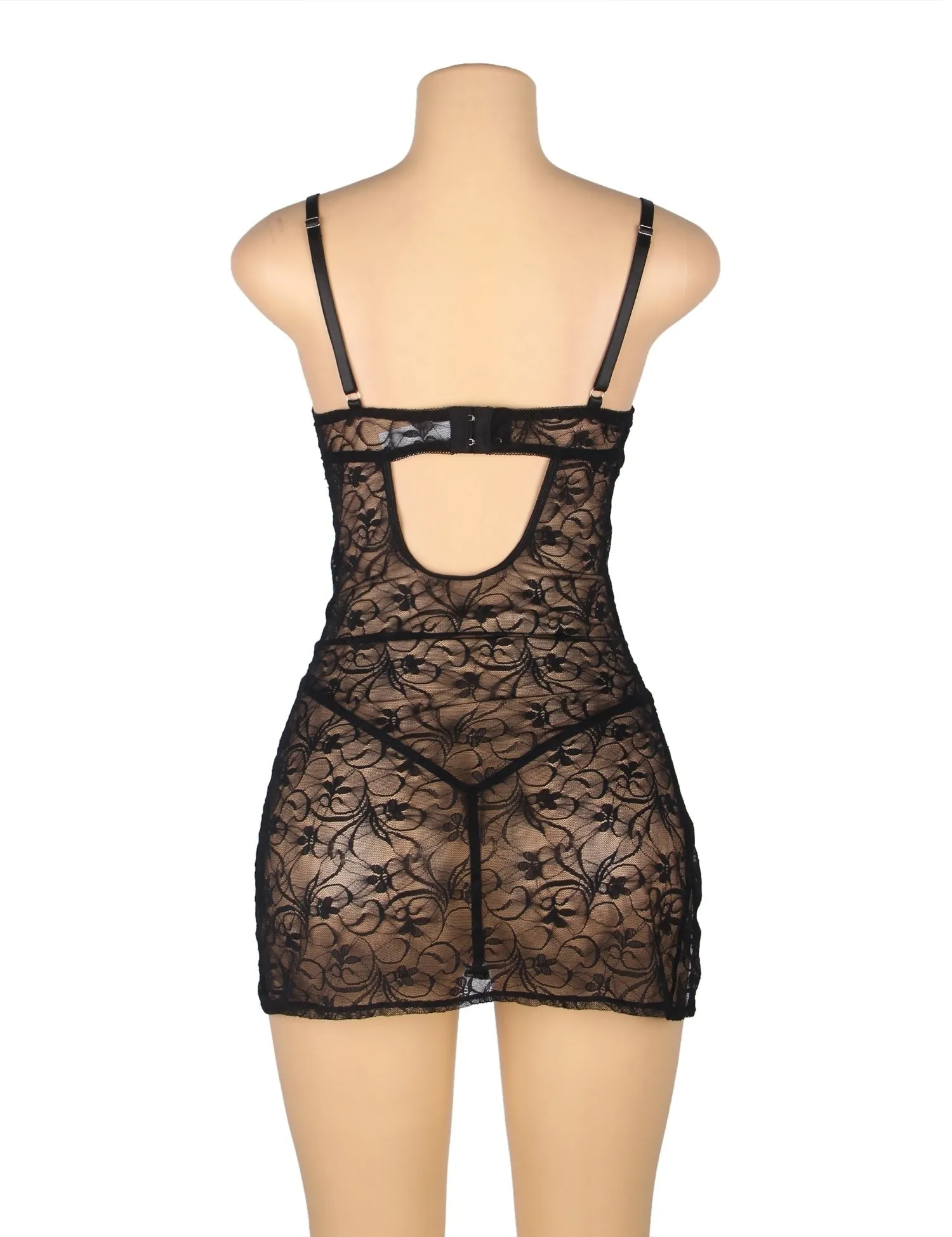 Lace With Underwire Adjustable Straps Babydoll Lingerie Egypt