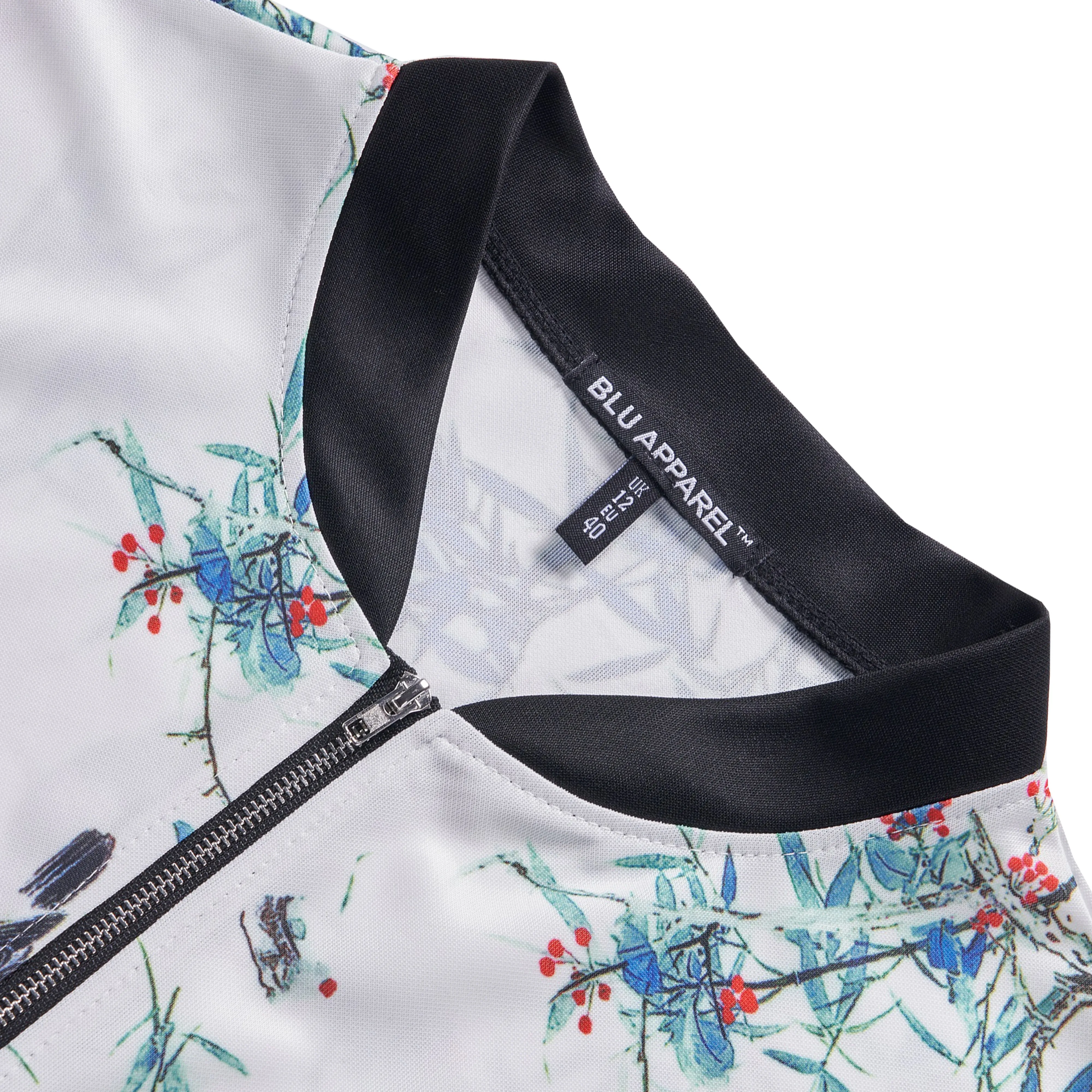 Ladies Floral Bomber Jacket