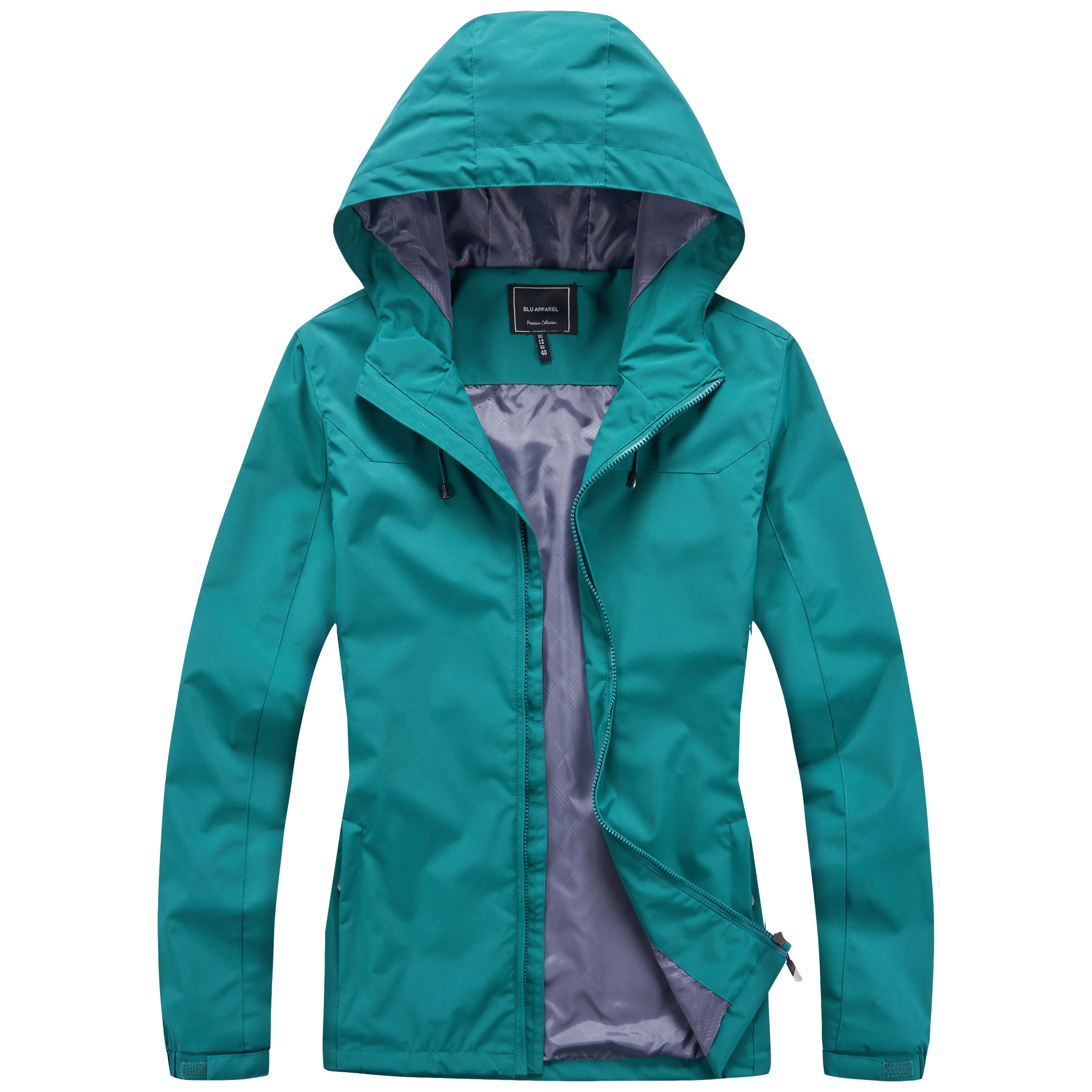 Ladies Waterproof Rain Jacket - Navy