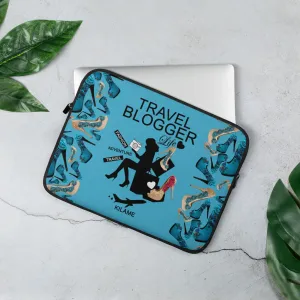 Laptop Sleeve 'Travel Blogger'