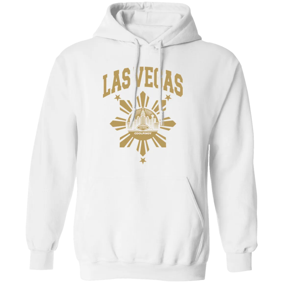 Las Vegas with Sun and Stars Unisex Pullover Hoodie