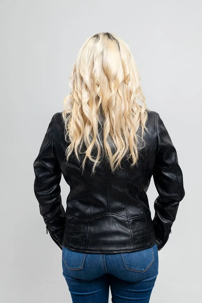 Lauren - Women's Vegan Faux Leather Jacket