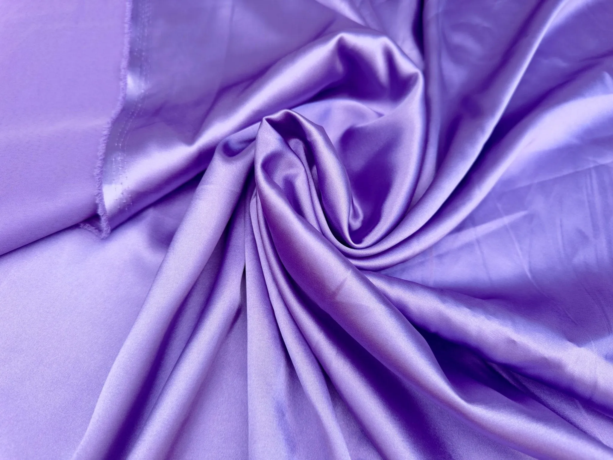 Lavender Silky Charmeuse Satin