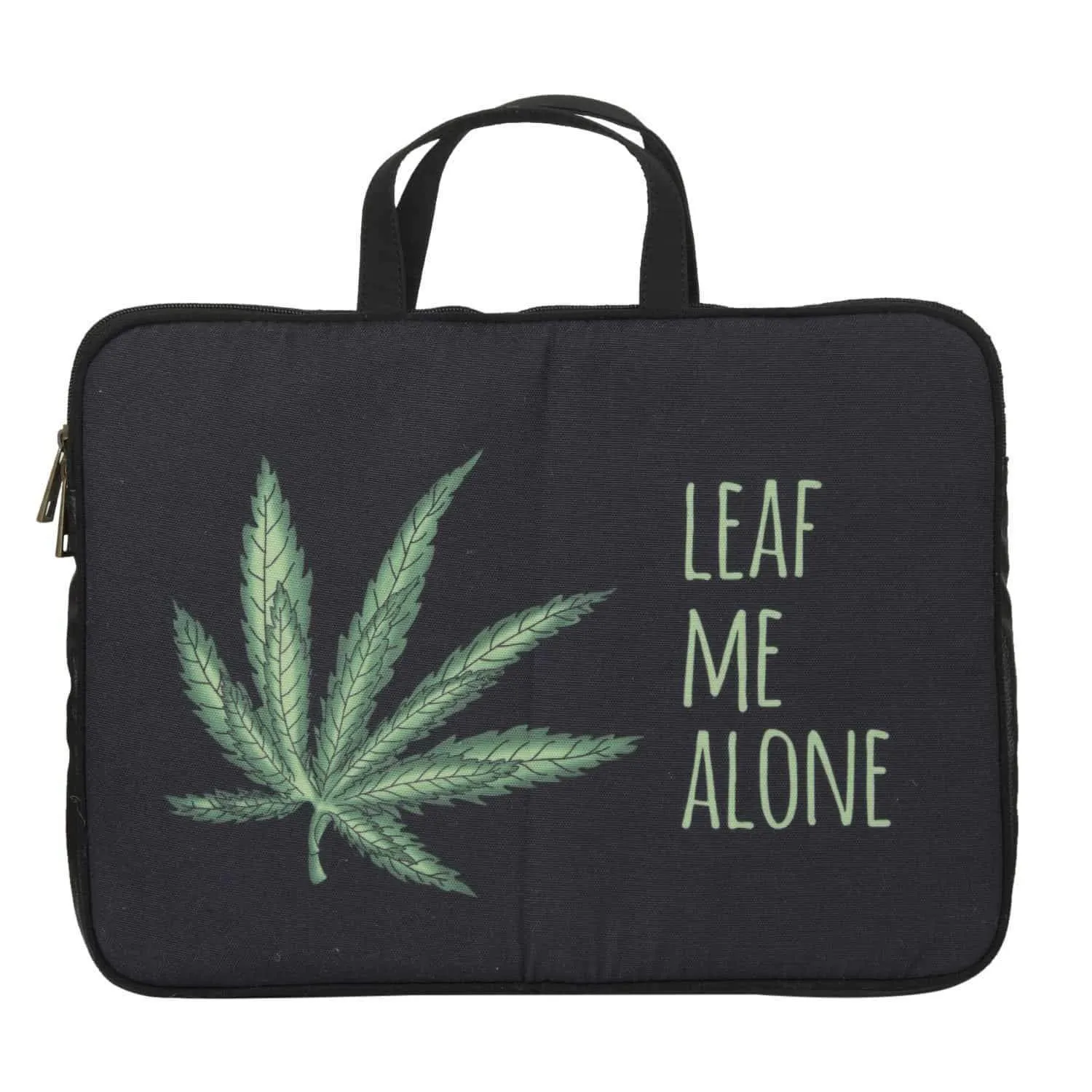 Leaf Me Alone Laptop Sleeve