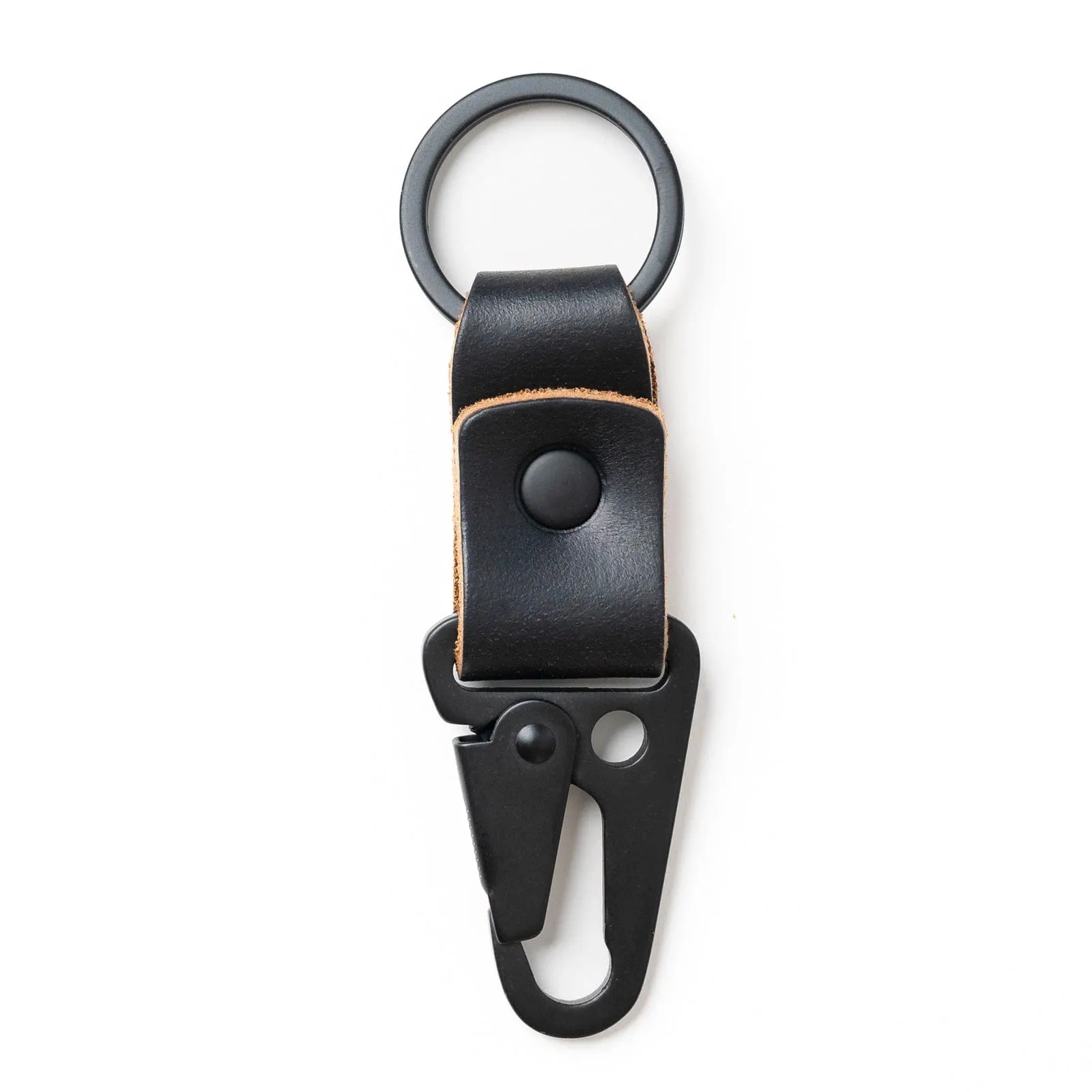 Leather Clip Keychain
