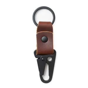 Leather Clip Keychain