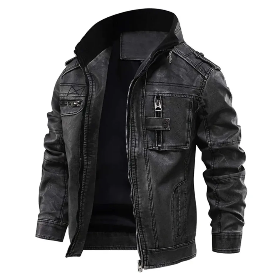 Leather Floki Jacket: Stylish Design