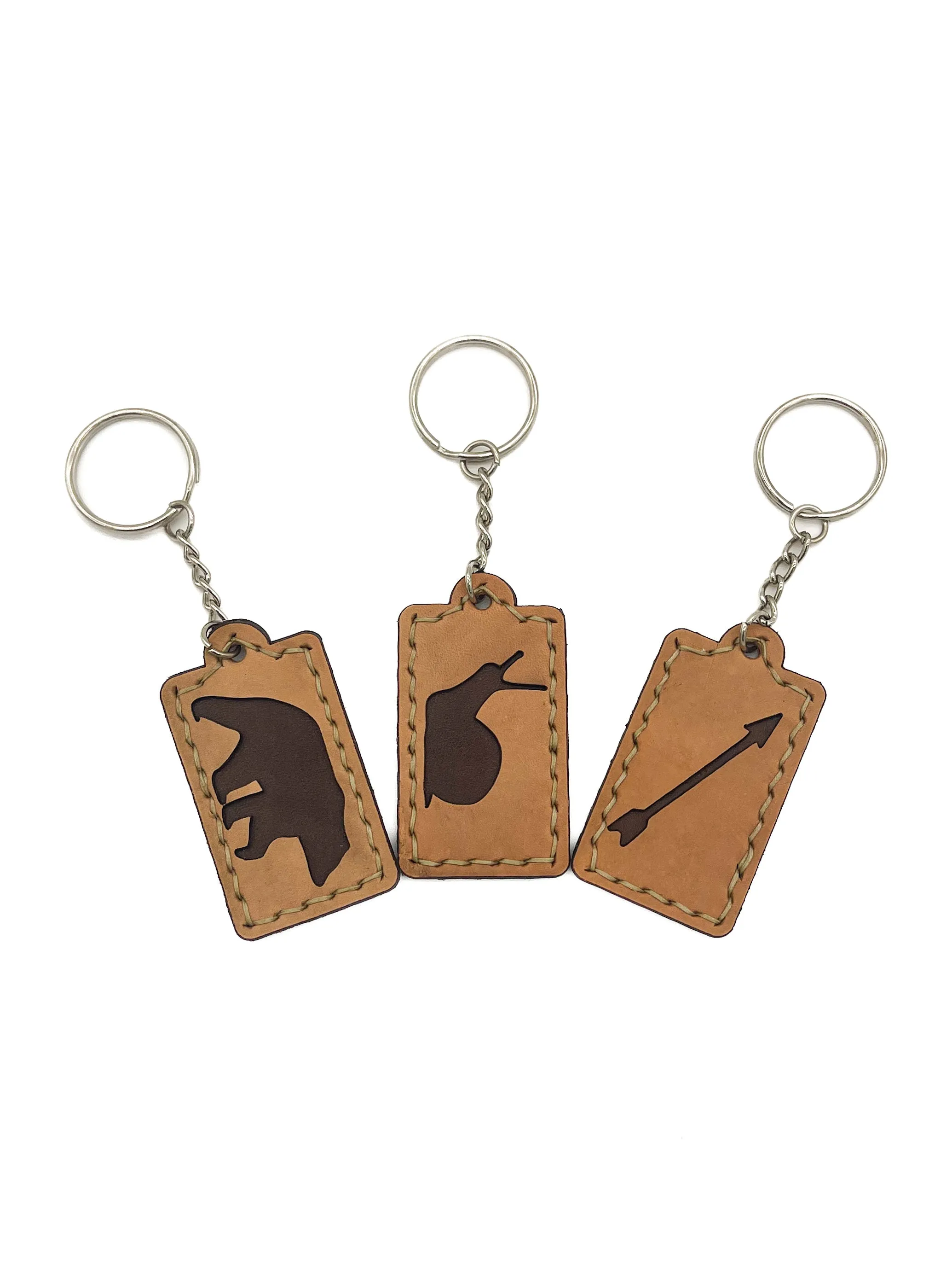 Leather Keychains