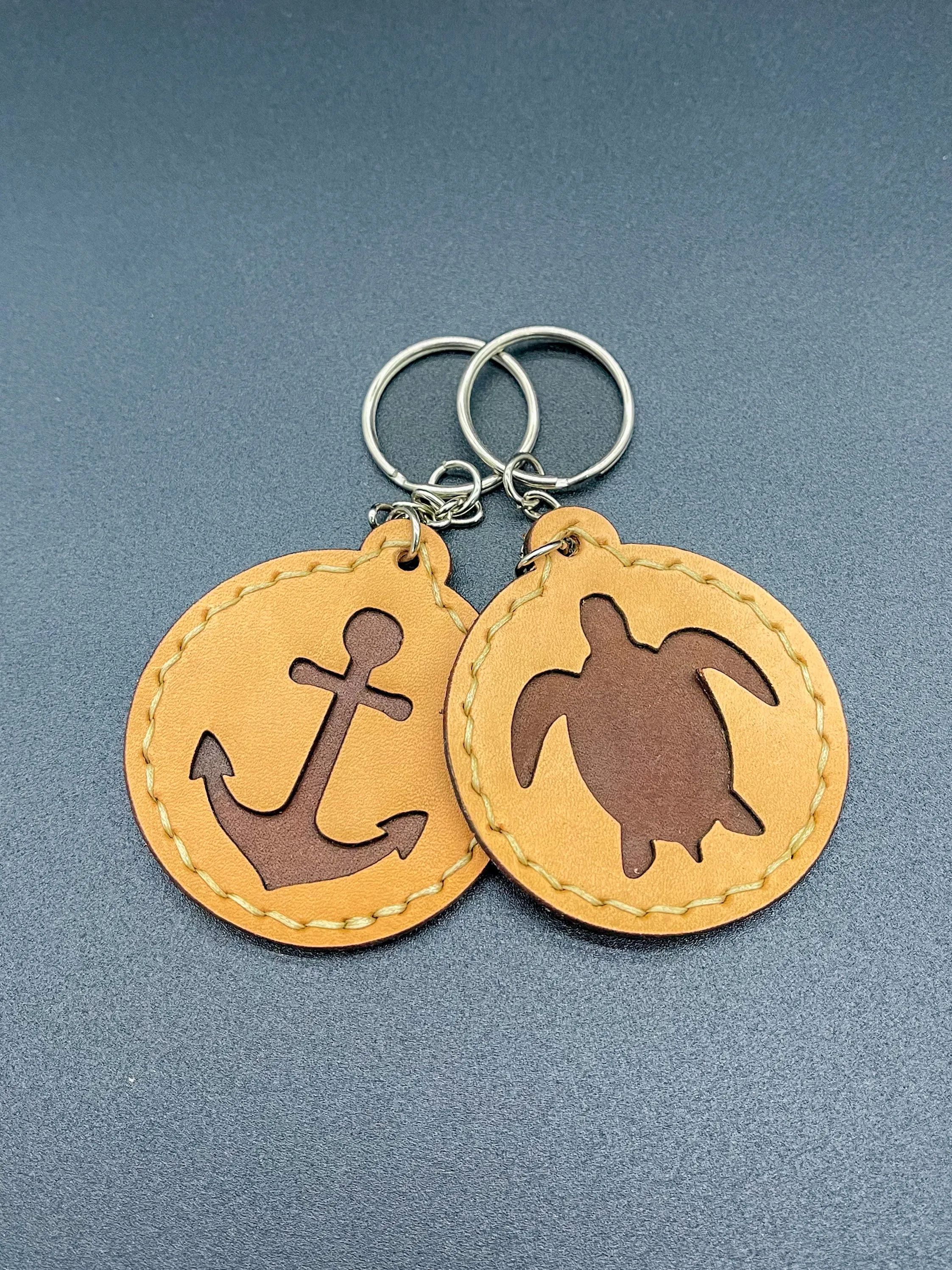 Leather Keychains