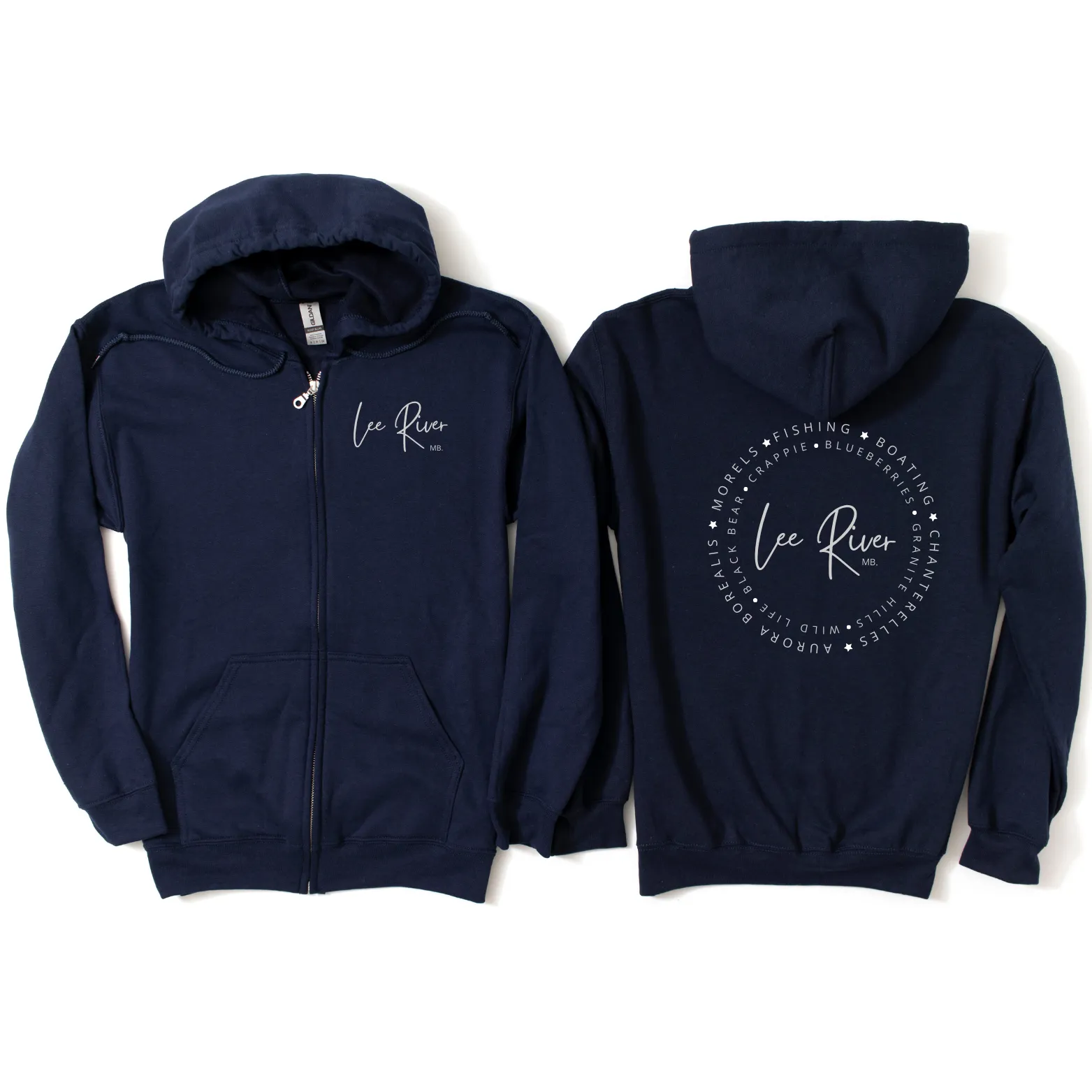 Lee River - Hooded Zip Up