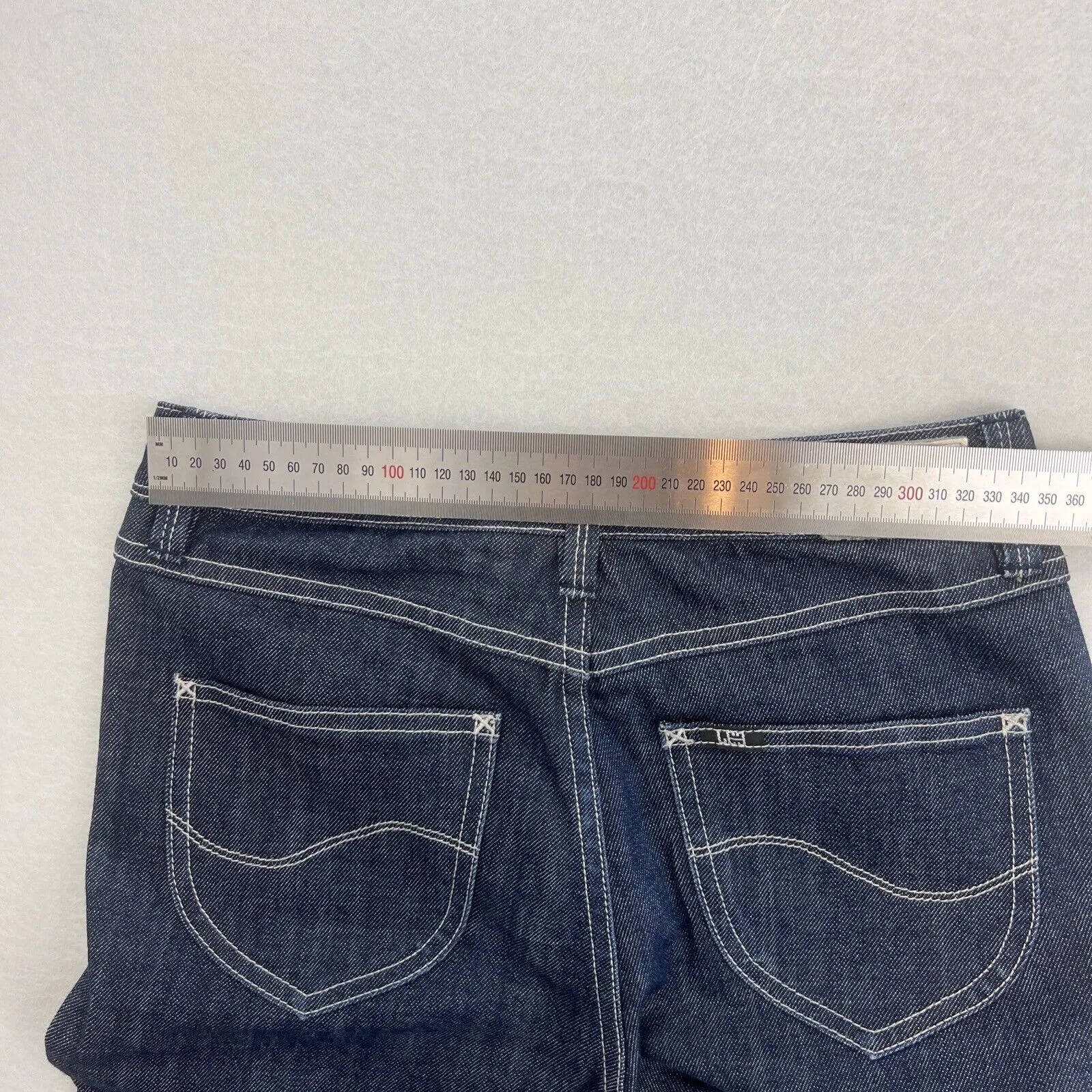 Lee Womens Super High Rise Tube Denim Jeans Size 9 Long
