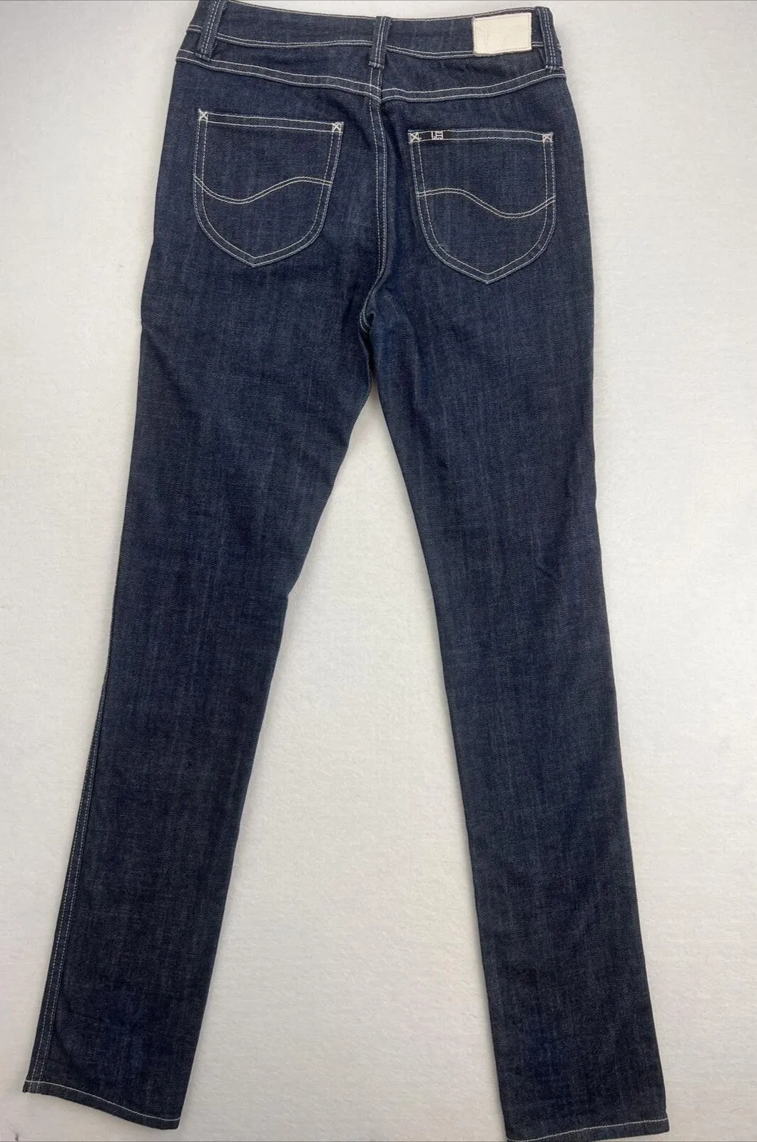 Lee Womens Super High Rise Tube Denim Jeans Size 9 Long