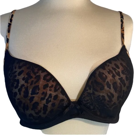 Leopard Print Lace Bra Sexy Sexy Leopard Lace Bra