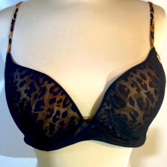 Leopard Print Lace Bra Sexy Sexy Leopard Lace Bra