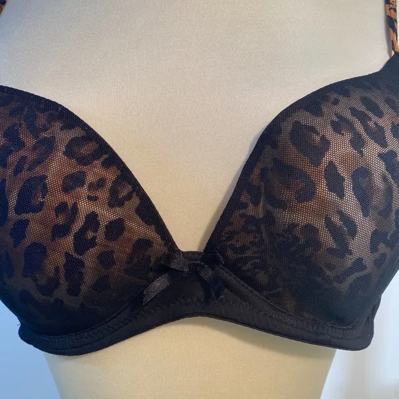 Leopard Print Lace Bra Sexy Sexy Leopard Lace Bra