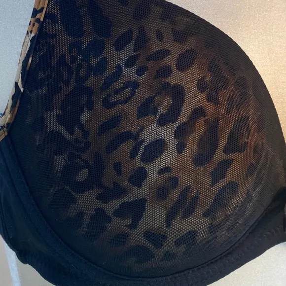 Leopard Print Lace Bra Sexy Sexy Leopard Lace Bra