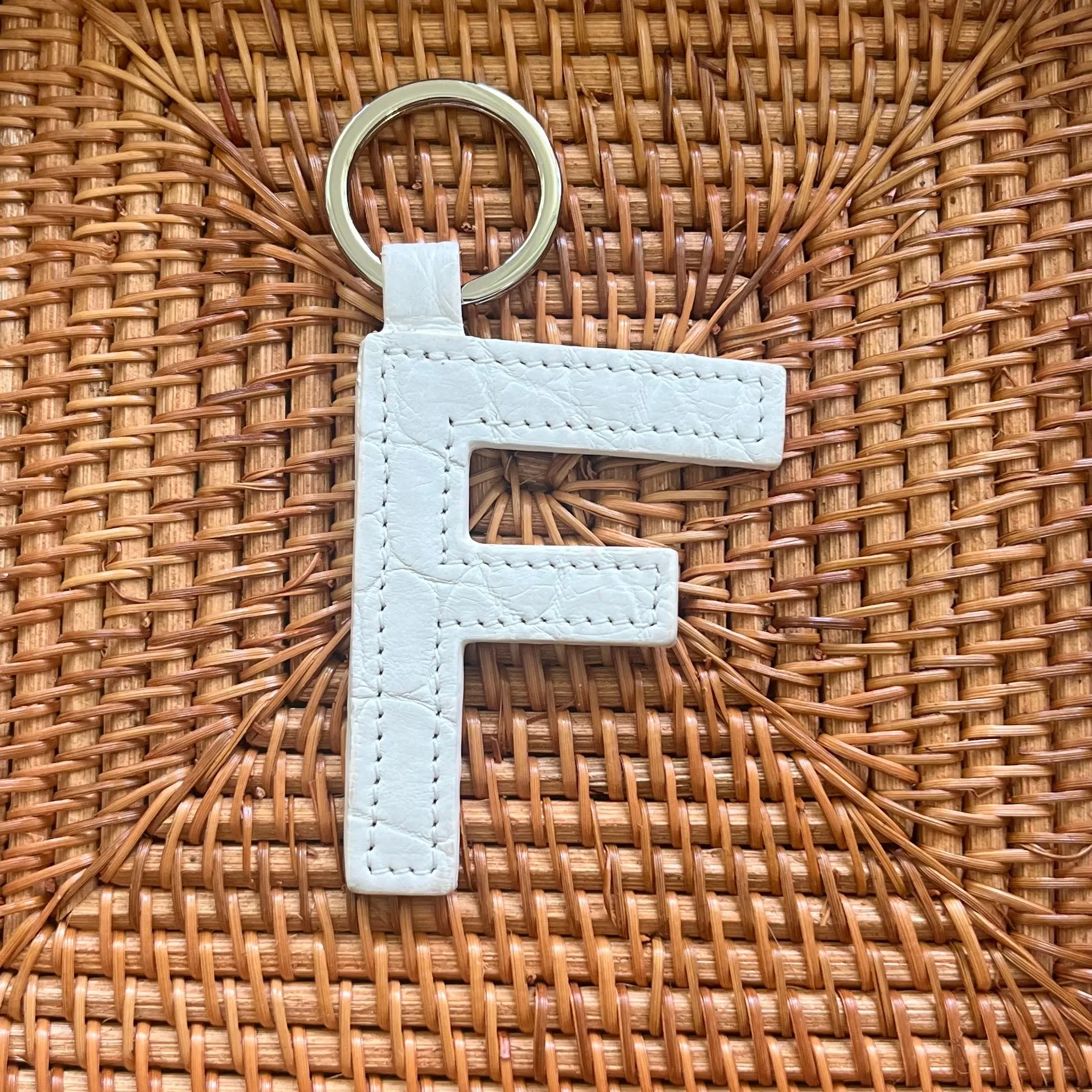 LETTER KEYCHAINS - ASSORTED COLORS - IN STOCK NOW
