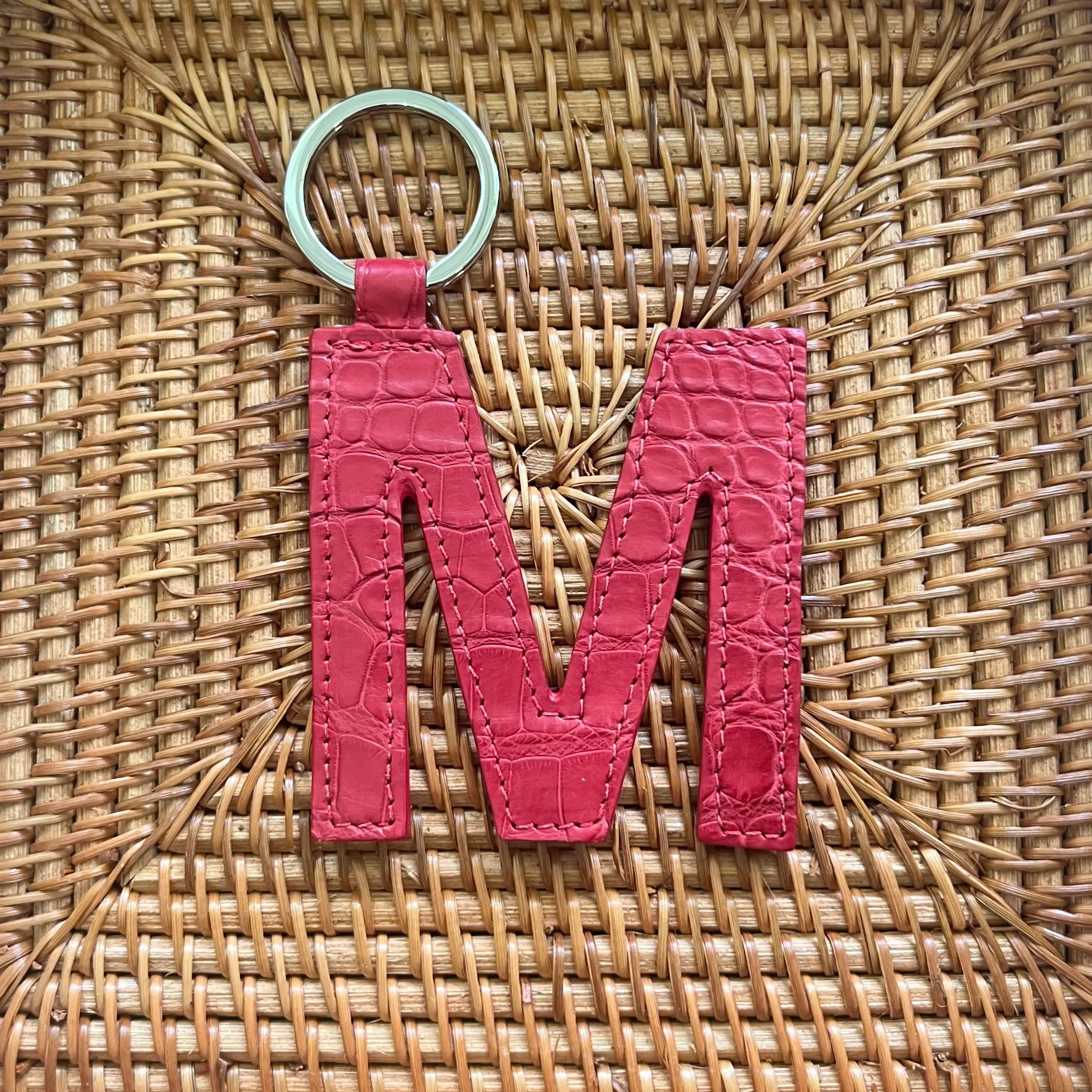 LETTER KEYCHAINS - ASSORTED COLORS - IN STOCK NOW