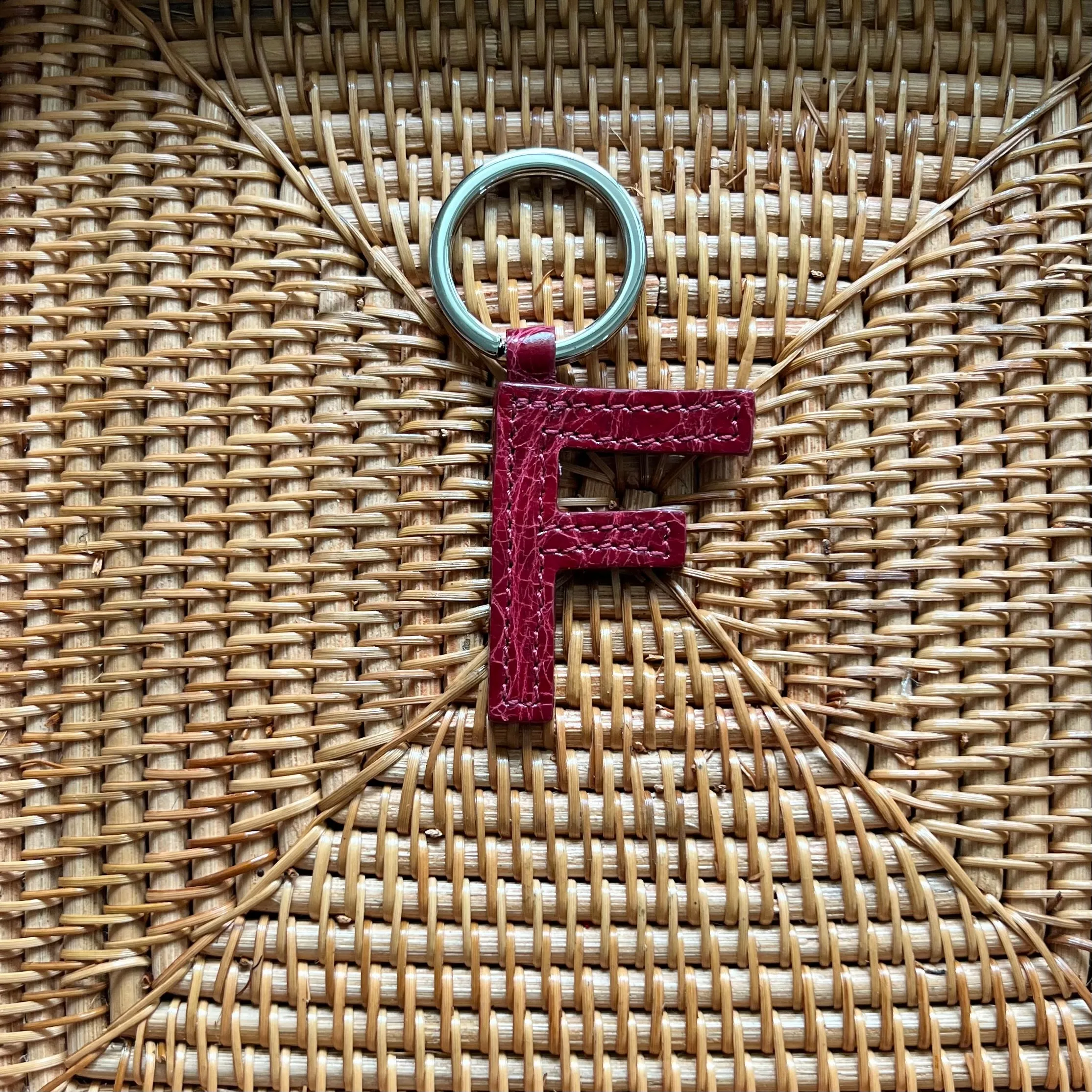 LETTER KEYCHAINS MINI - ASSORTED COLORS - IN STOCK NOW