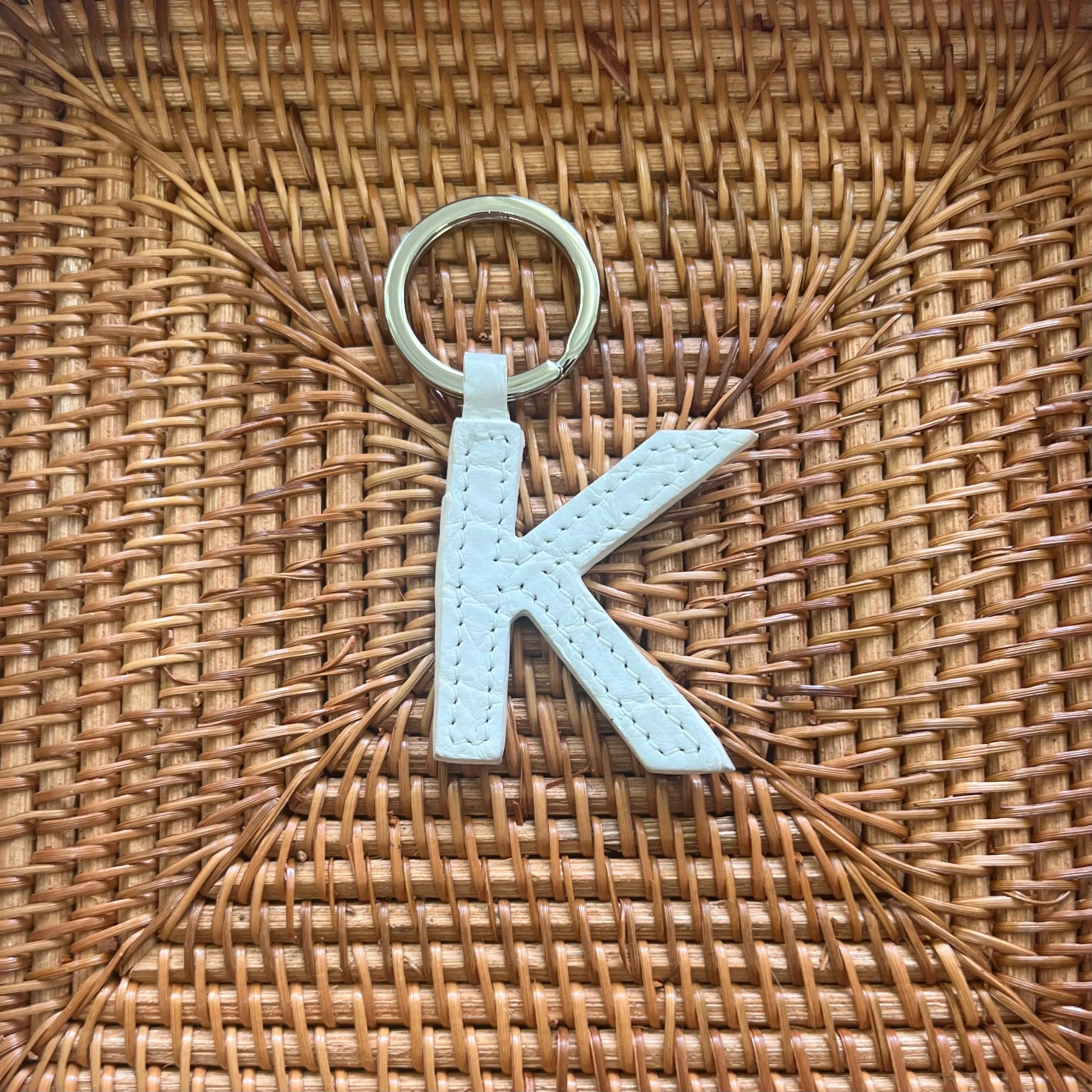 LETTER KEYCHAINS MINI - ASSORTED COLORS - IN STOCK NOW