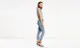 Levi's 721 0033 Womens Light Blue Wash Slim Skinny Jean Size 8 29 X 32