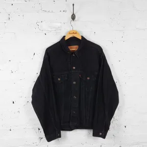 Levis Denim Jacket - Black - L