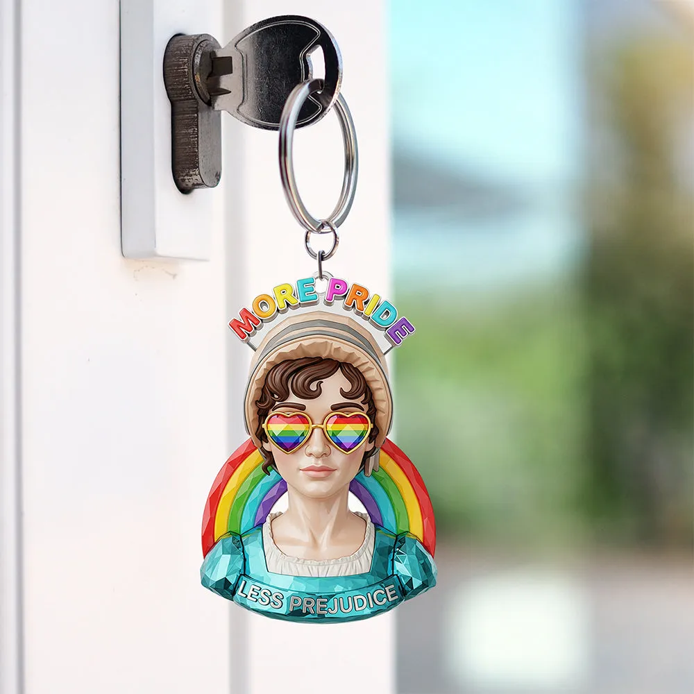 LGBT Supporter Keychain - Gifts For LGBT 06naqn300525