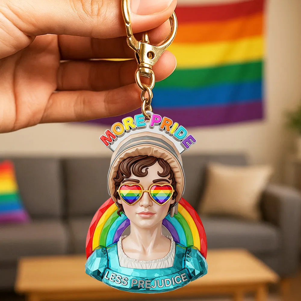 LGBT Supporter Keychain - Gifts For LGBT 06naqn300525