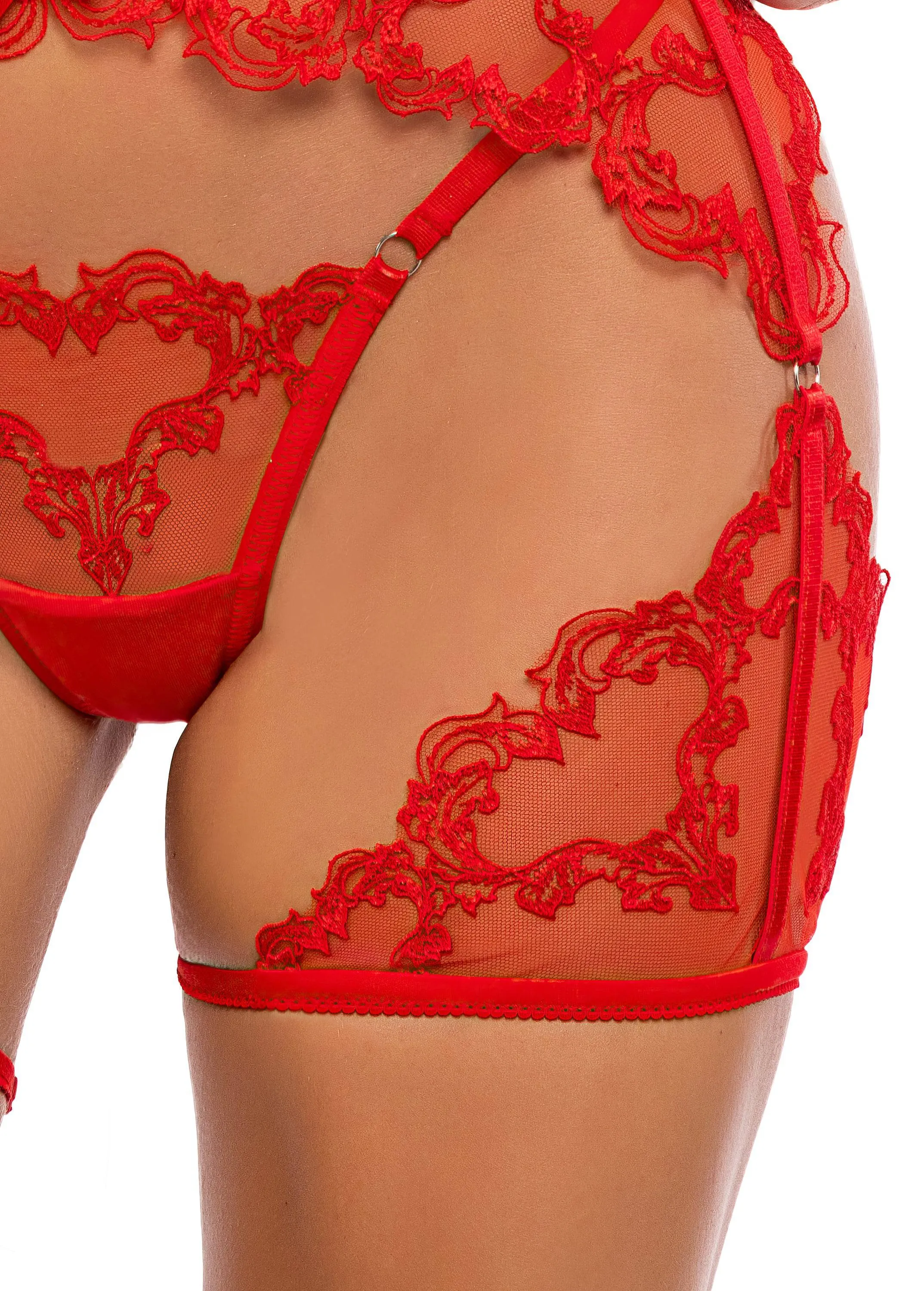 LI720 - Baroque Heart 3-Piece Chaps Set