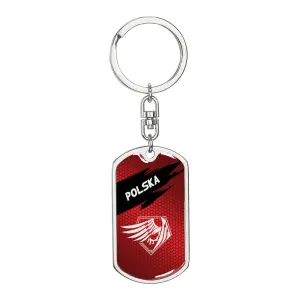 Lidia S. POLSKA Dog Tag Keyring - 1P [V2]
