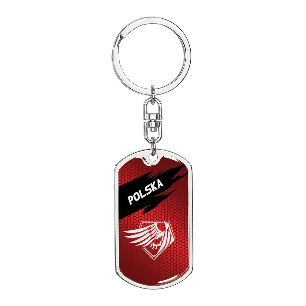 Lidia S. POLSKA Dog Tag Keyring - 1P [V2]
