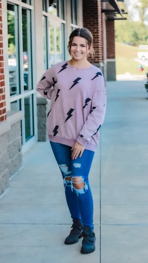 Lightening Strikes Pullover