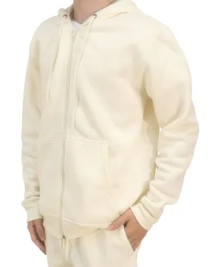 Lightweight Fleece Zip-up Hoodie