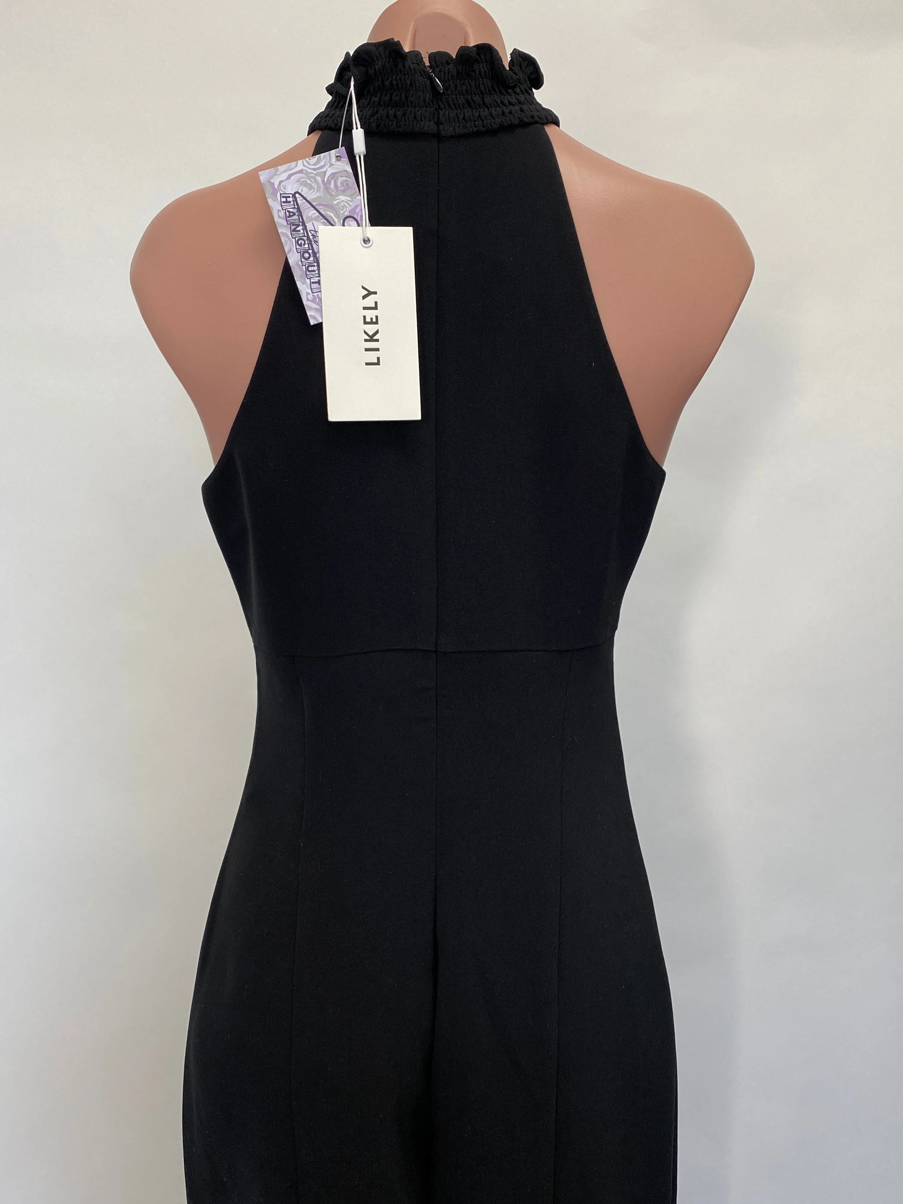 Likely Sleeveless Black Jumpsuit