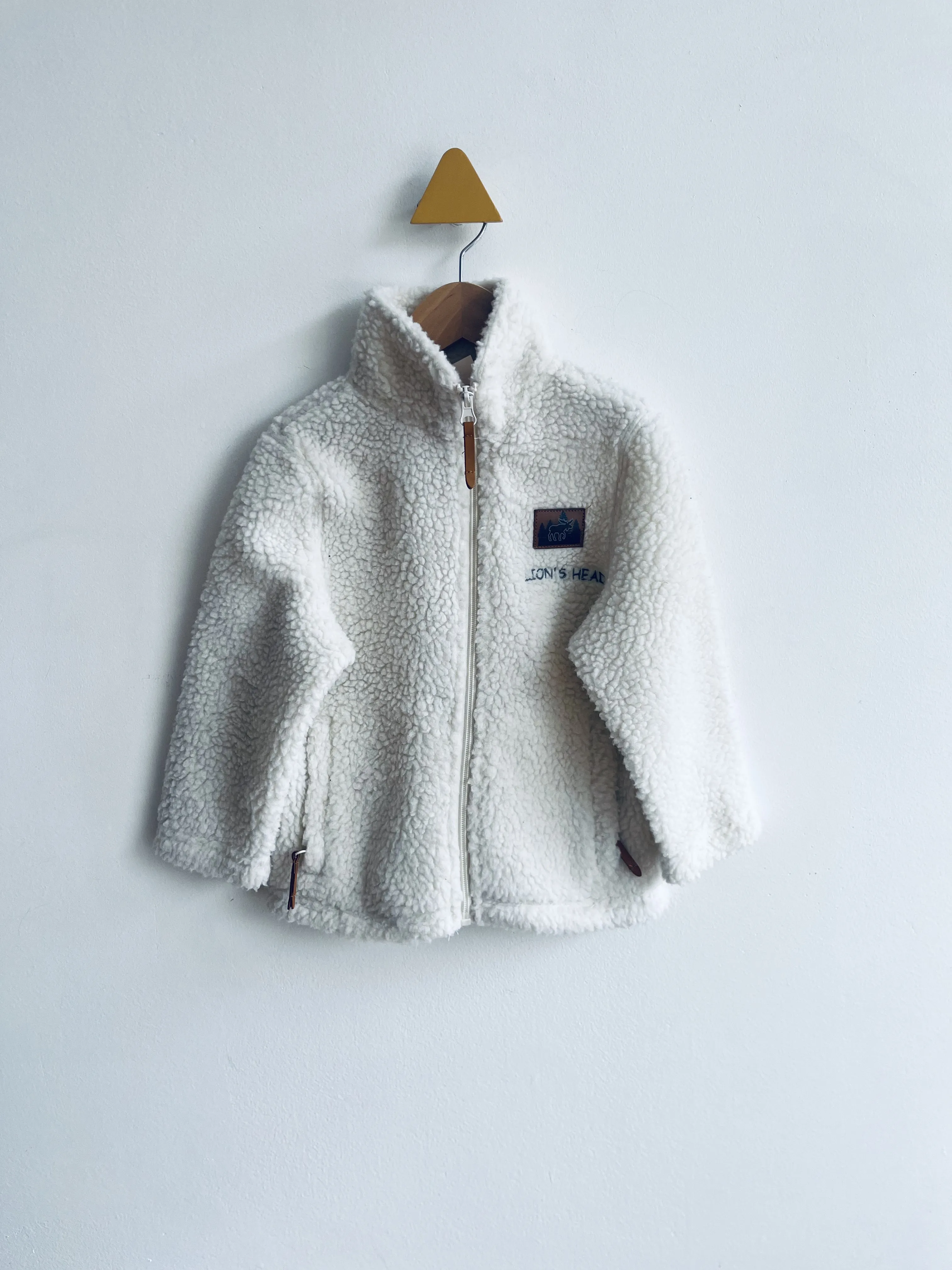 Lion's Head Sherpa Jacket // 4Y