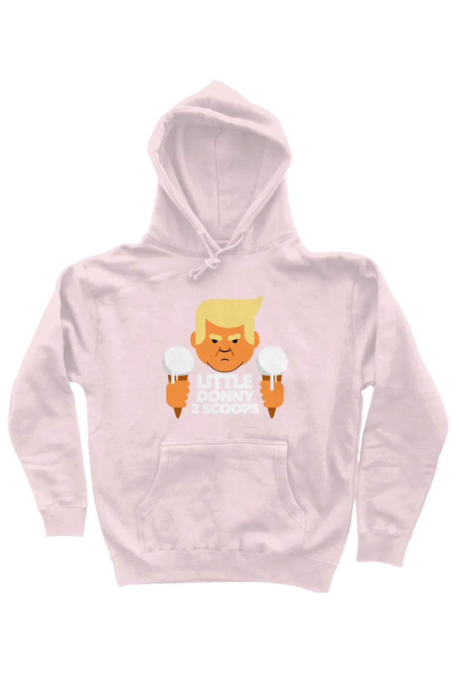 little donny 2 scoops - unisex heavyweight pullover hoodie