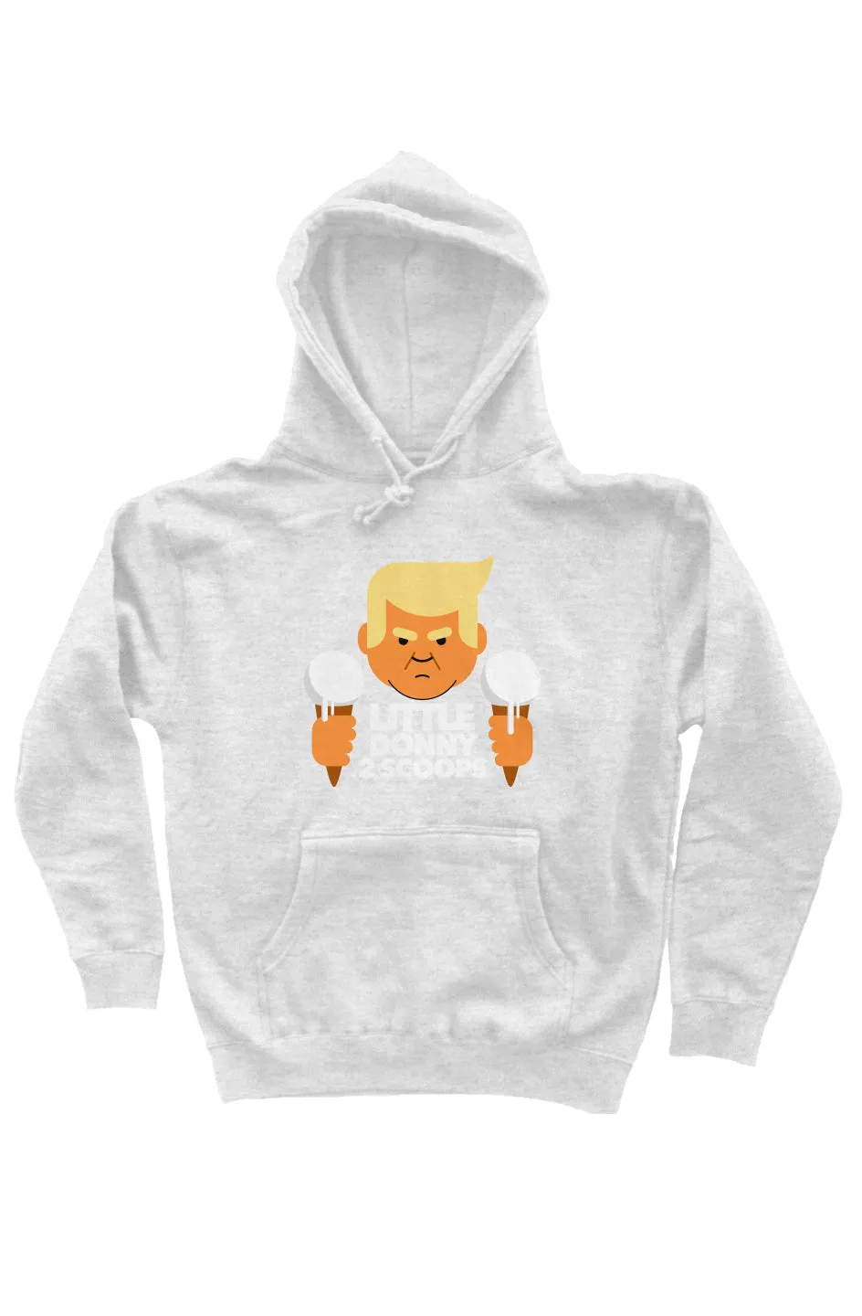 little donny 2 scoops - unisex heavyweight pullover hoodie