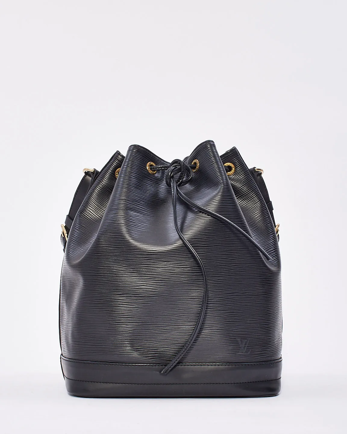 Louis Vuitton Black Epi Leather Noe Bucket Bag