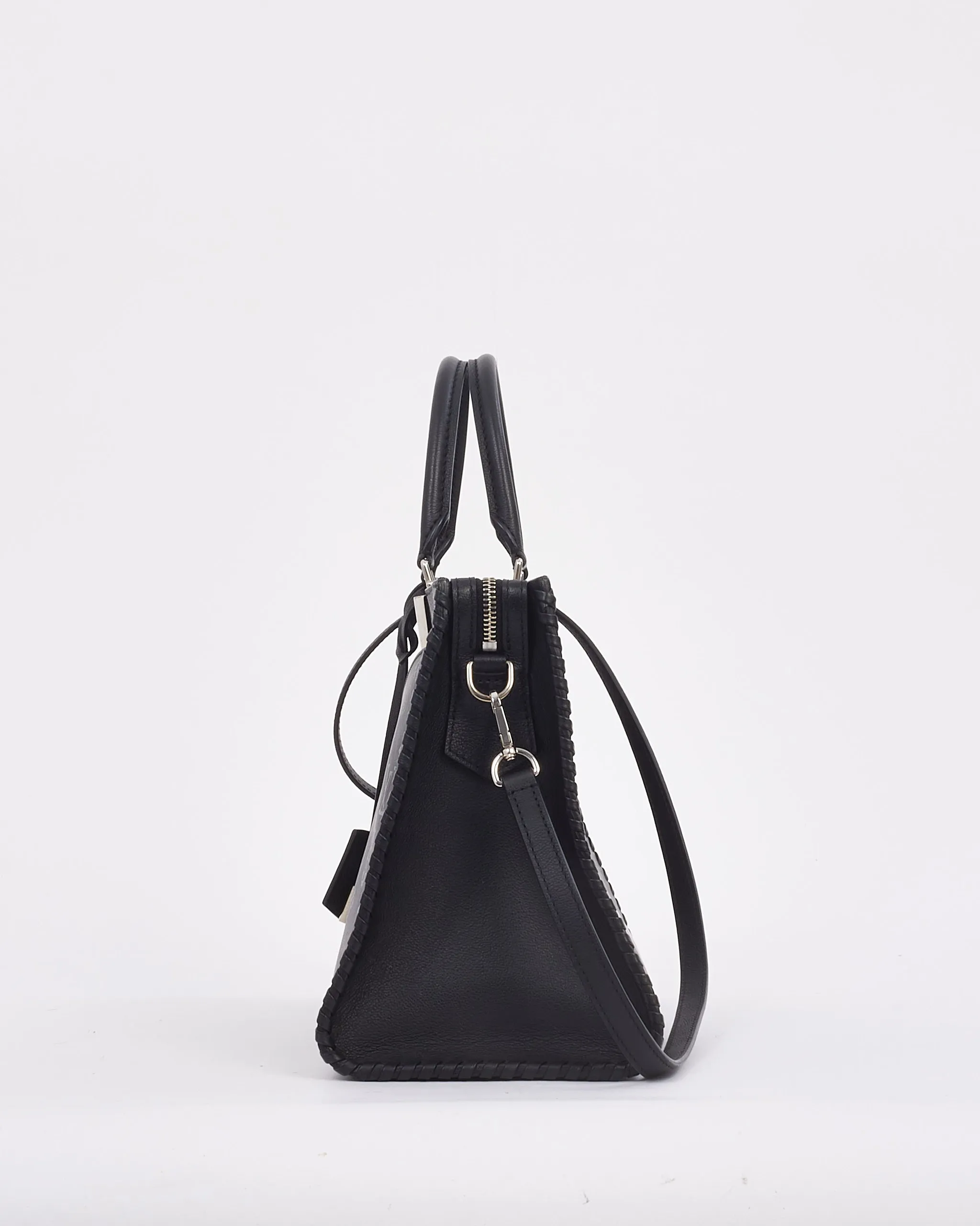 Louis Vuitton Black Leather Monogram Plume Very Tote MM Bag