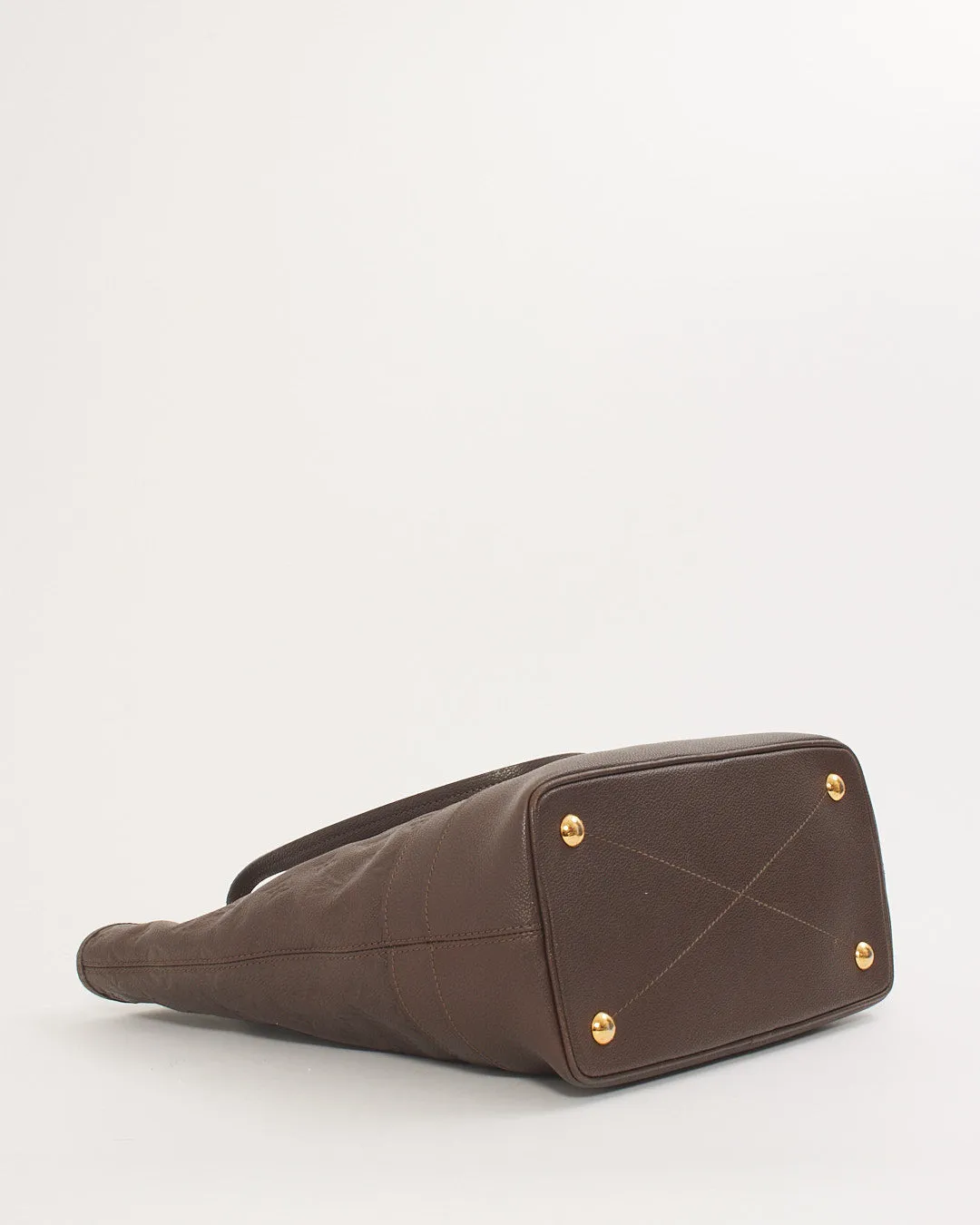 Louis Vuitton Brown Monogram Empreinte Leather Citadine PM Tote Bag