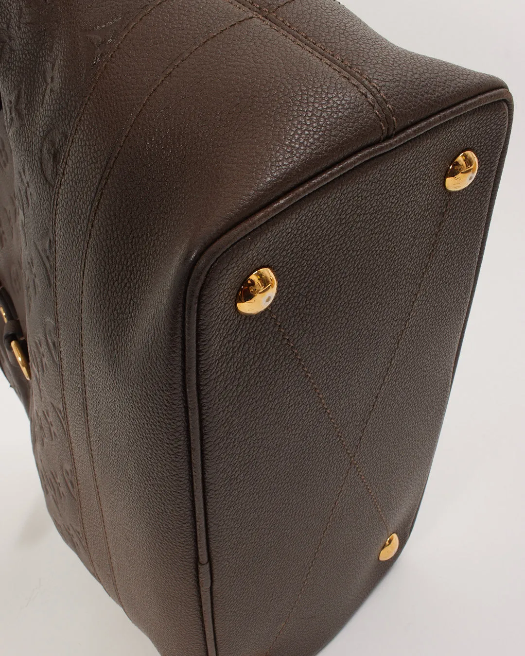 Louis Vuitton Brown Monogram Empreinte Leather Citadine PM Tote Bag