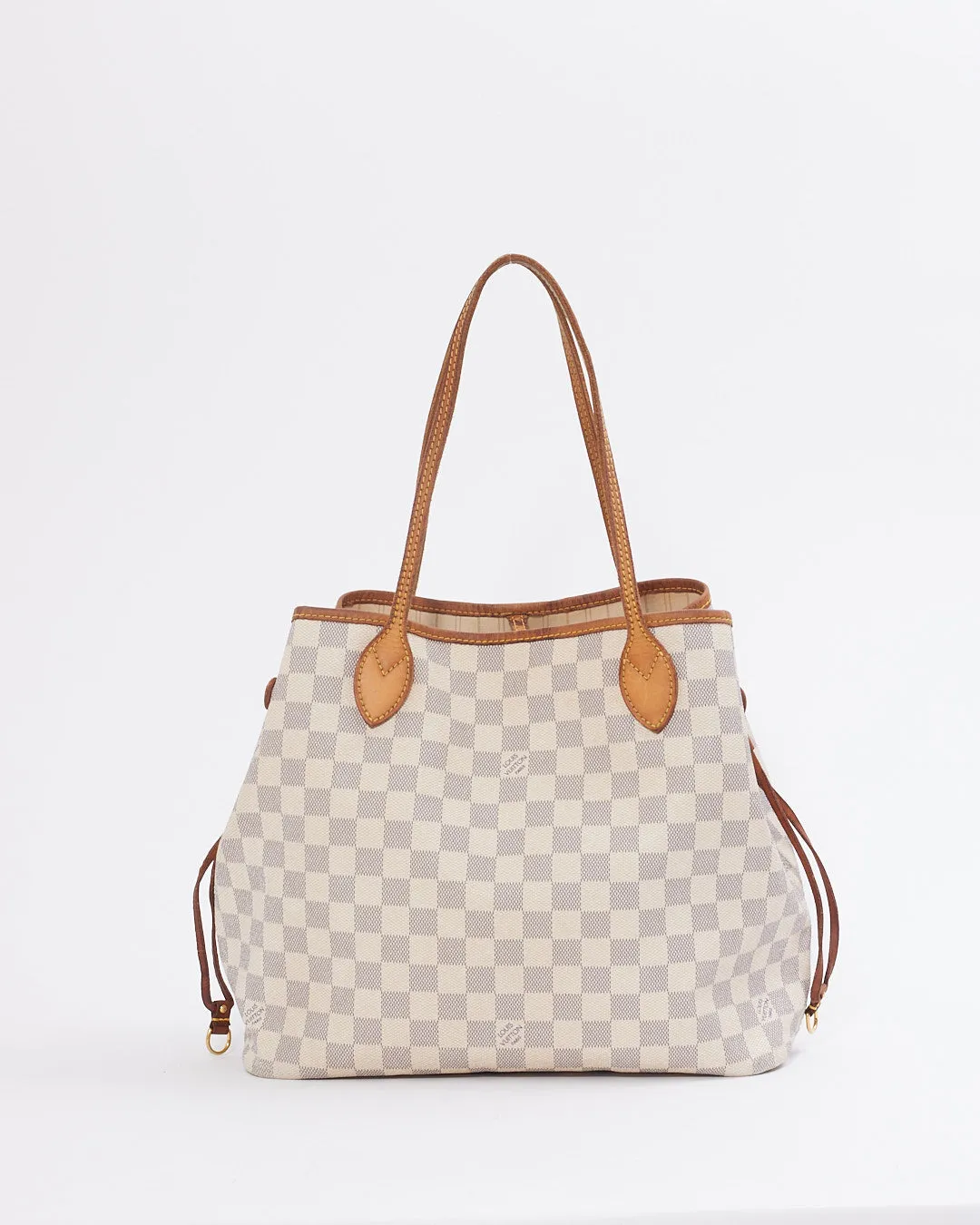 Louis Vuitton Damier Azur Canvas Neverfull MM Tote Bag