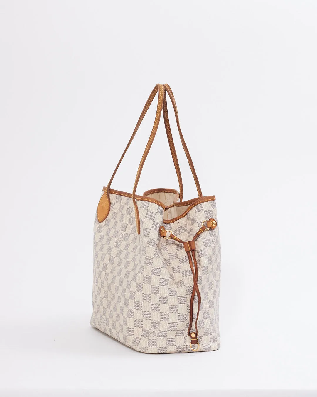 Louis Vuitton Damier Azur Canvas Neverfull MM Tote Bag