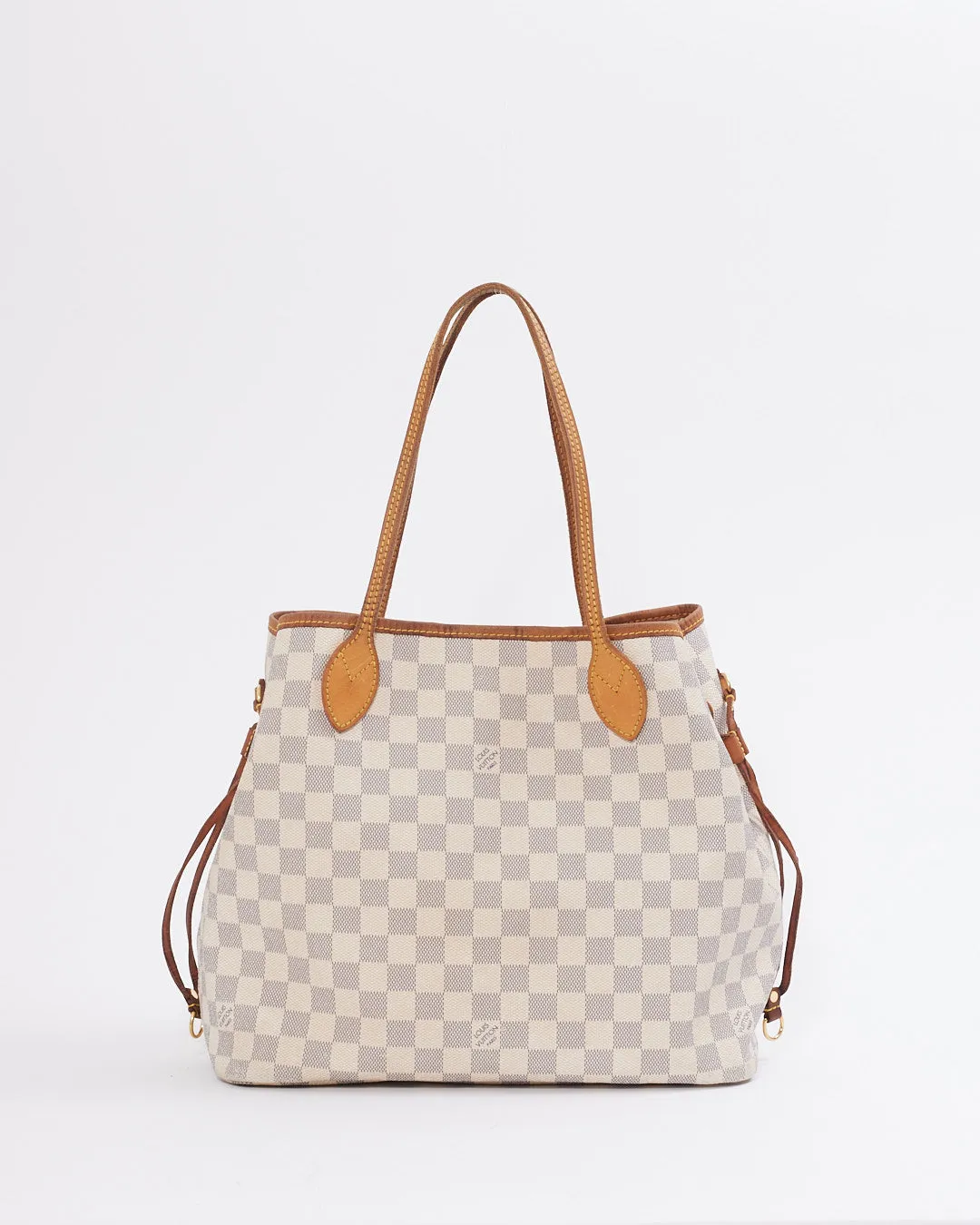 Louis Vuitton Damier Azur Canvas Neverfull MM Tote Bag