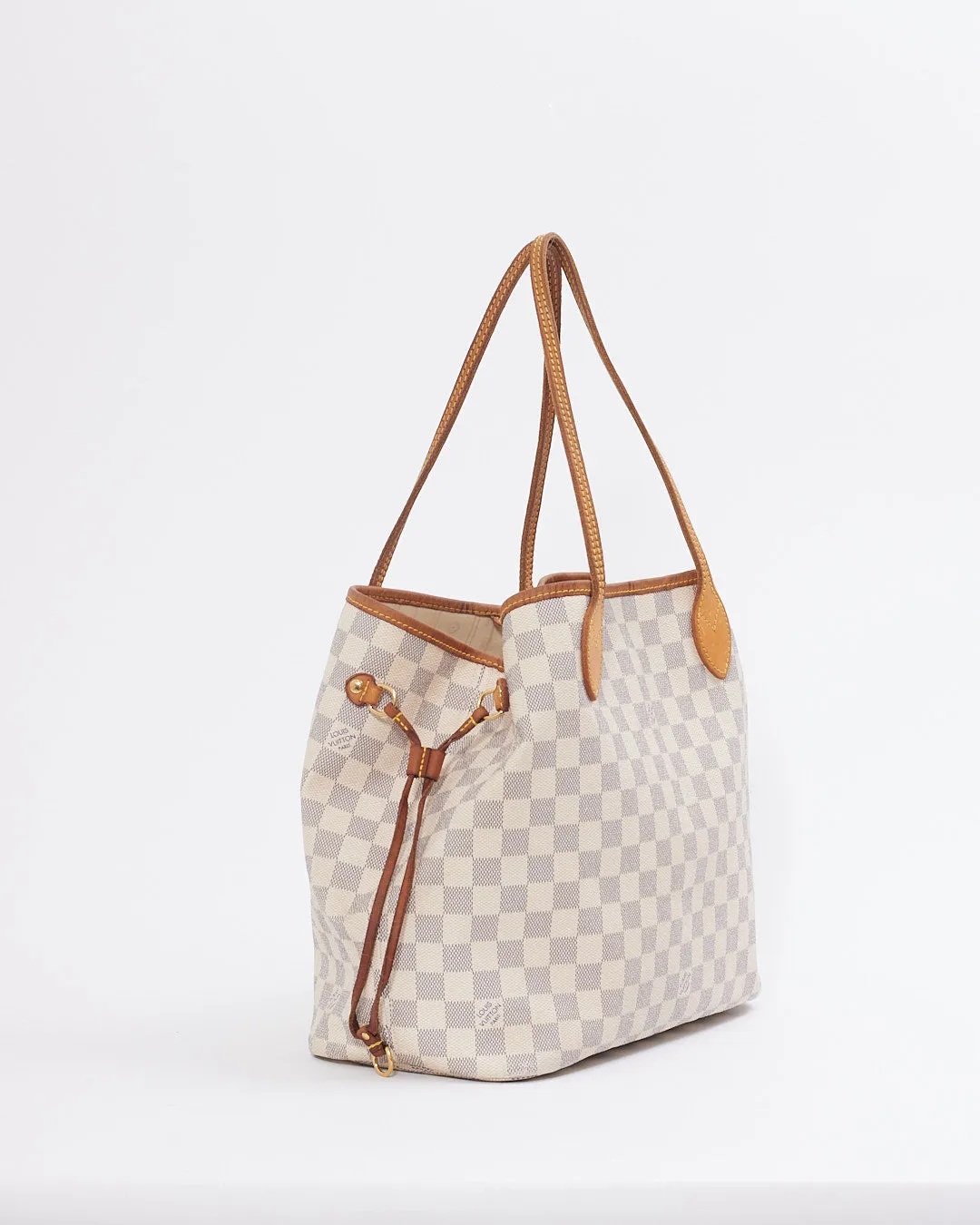 Louis Vuitton Damier Azur Canvas Neverfull MM Tote Bag