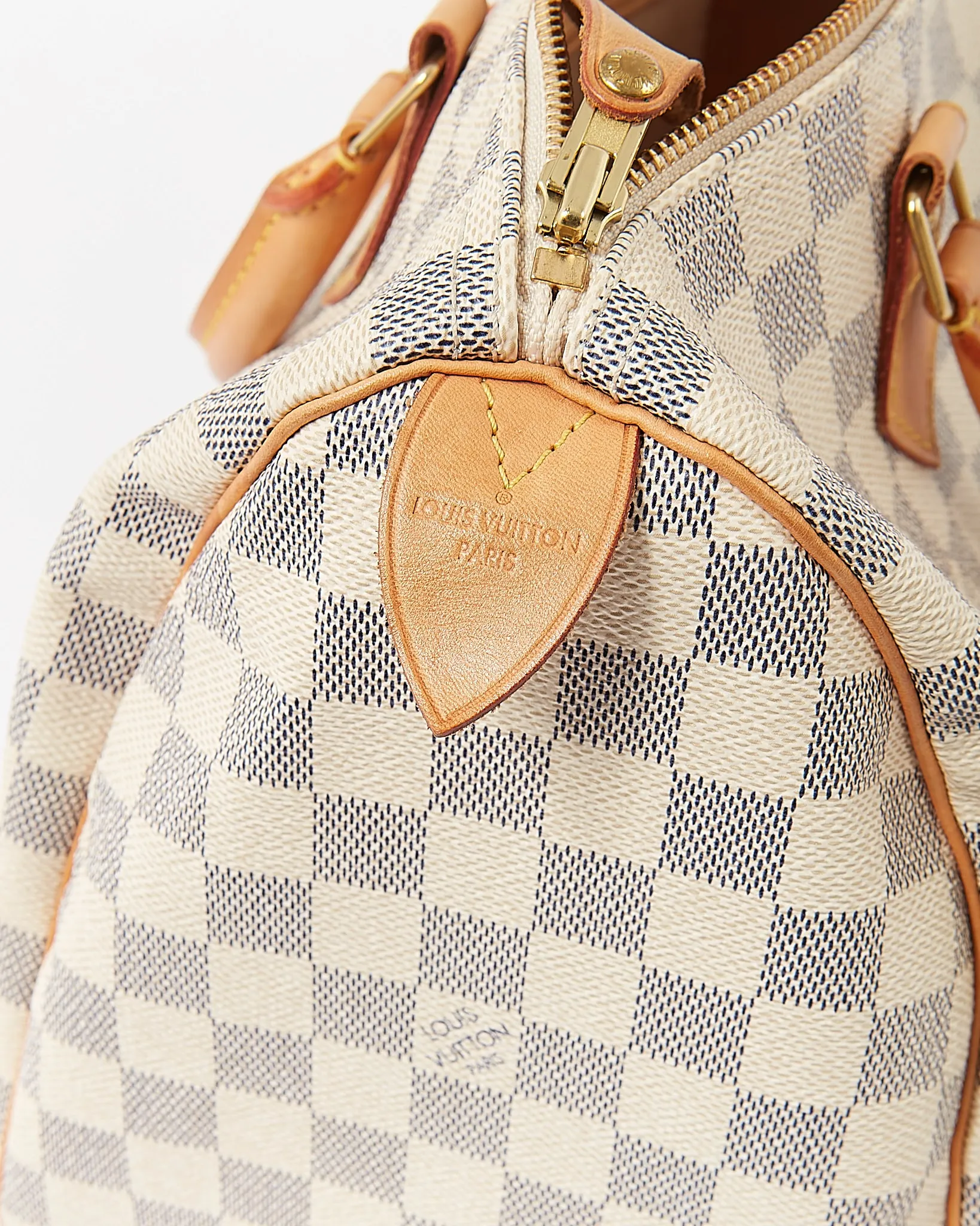 Louis Vuitton Damier Azur Canvas Speedy 30 Bag