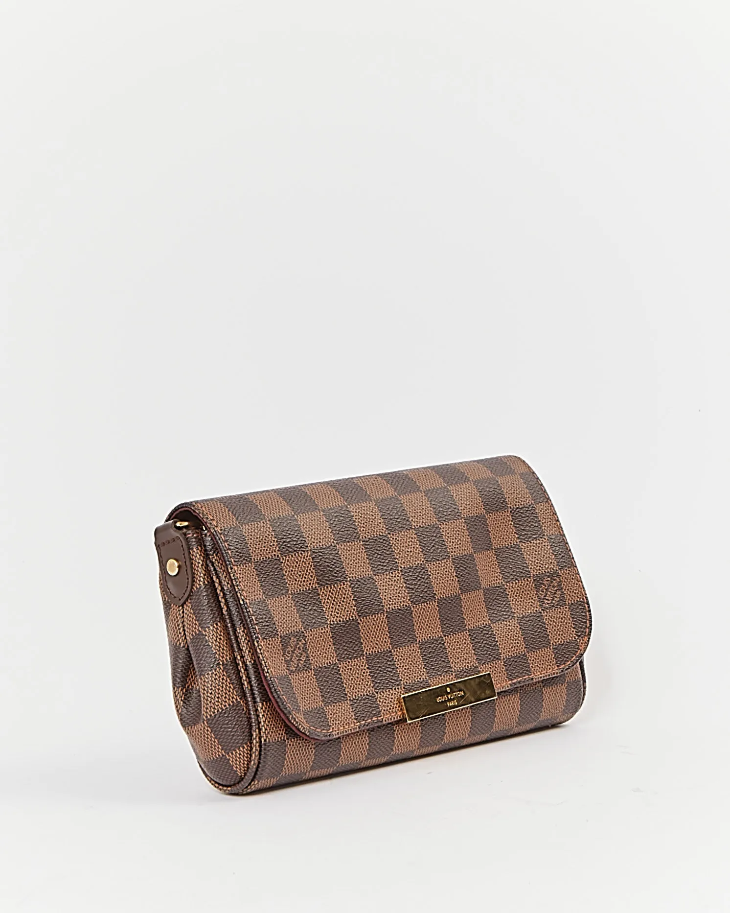 Louis Vuitton Damier Ebene Canvas Favorite PM Crossbody Bag