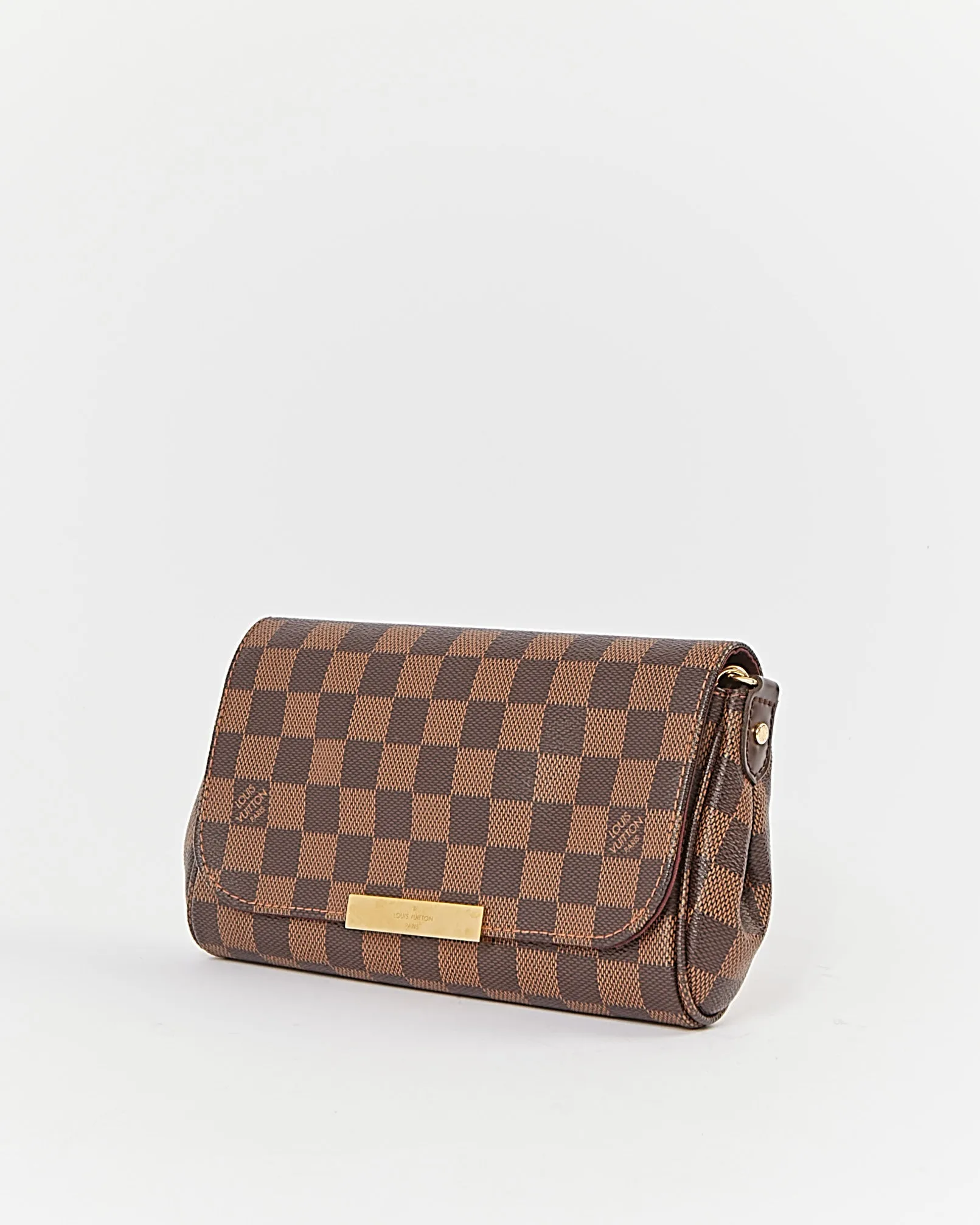 Louis Vuitton Damier Ebene Canvas Favorite PM Crossbody Bag