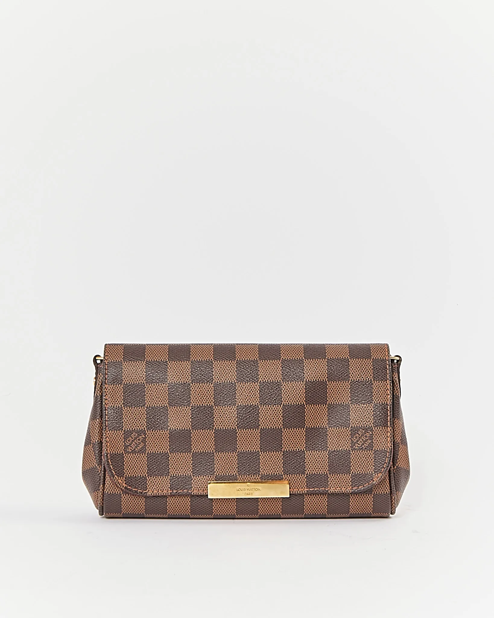 Louis Vuitton Damier Ebene Canvas Favorite PM Crossbody Bag